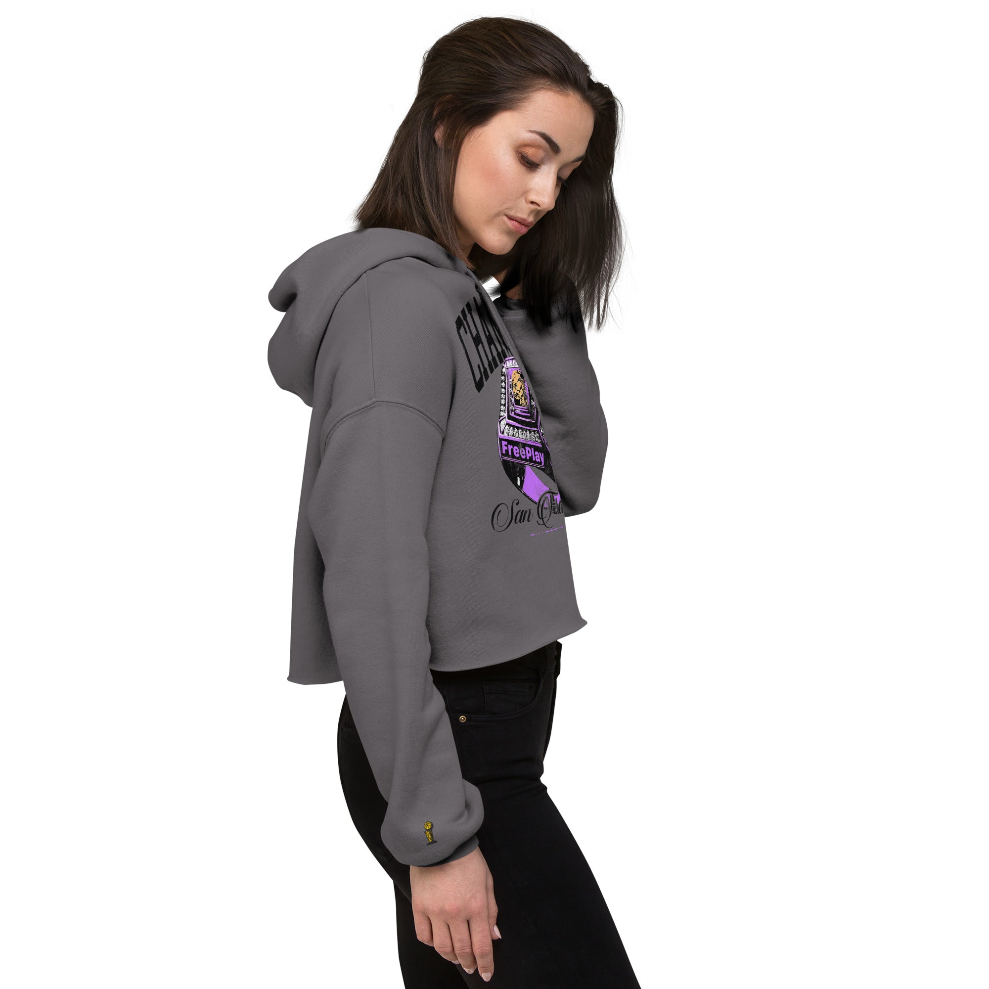 Free Play Champions Womens Crop Hoodie