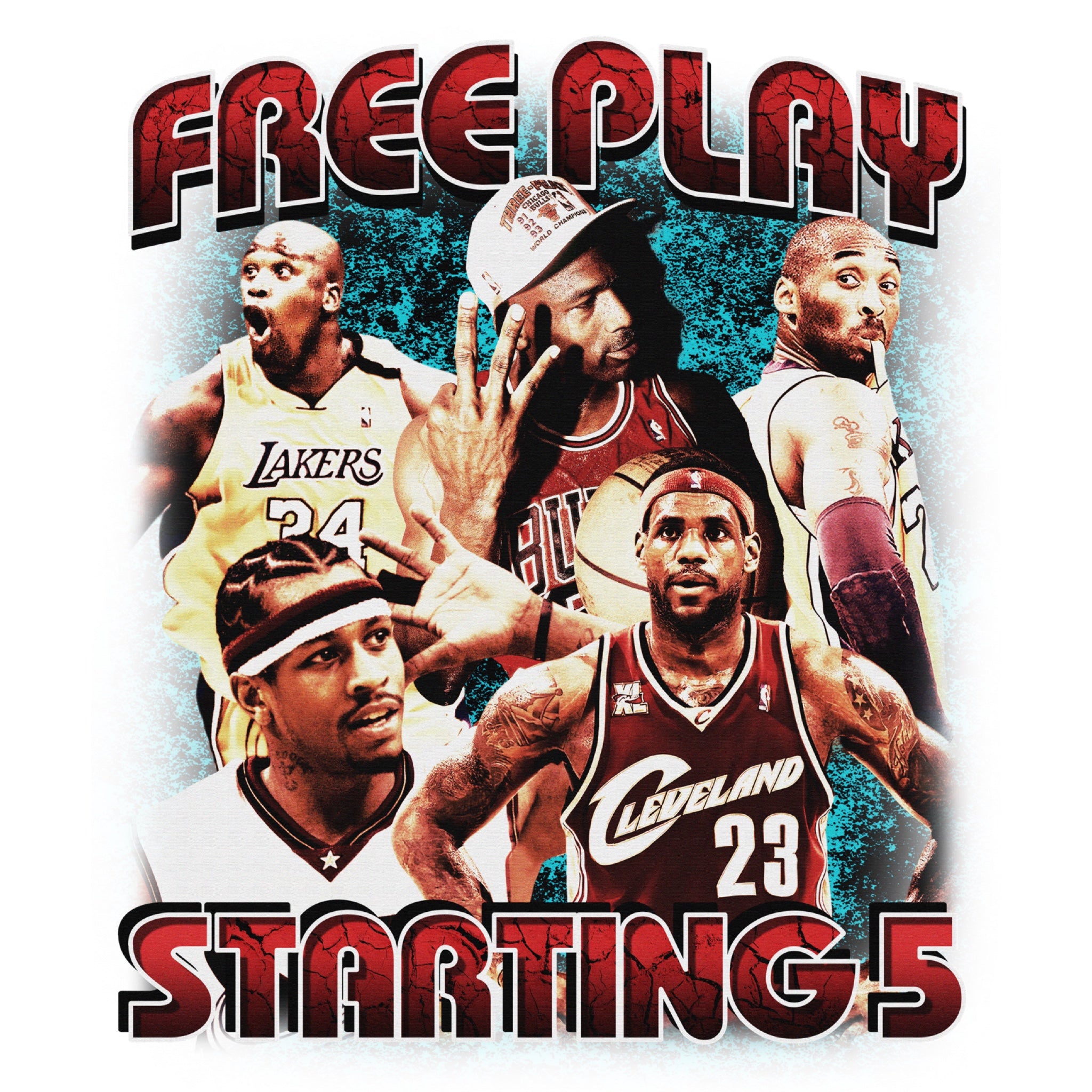 Free Play “NBA Starting 5” Tee