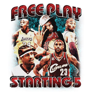 Free Play “NBA Starting 5” Tee